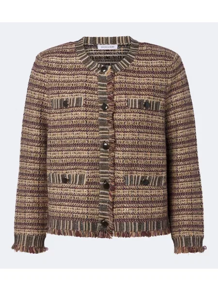 Decupat geacă Veronica Beard din tweed