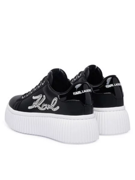 Sneakersy KARL LAGERFELD čierna