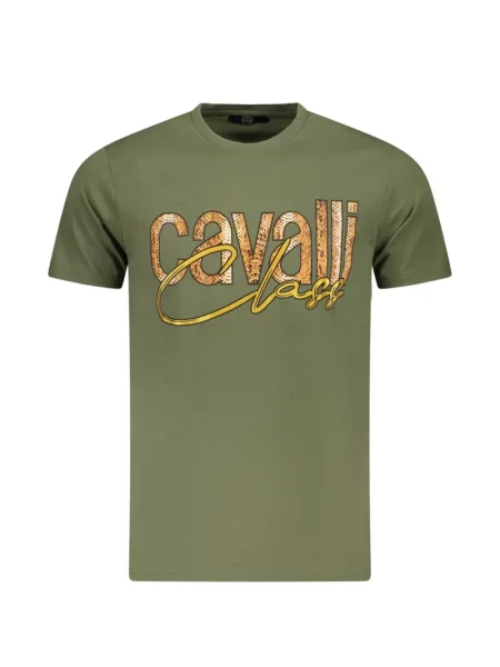 Tricou Cavalli Class cu autograf verde