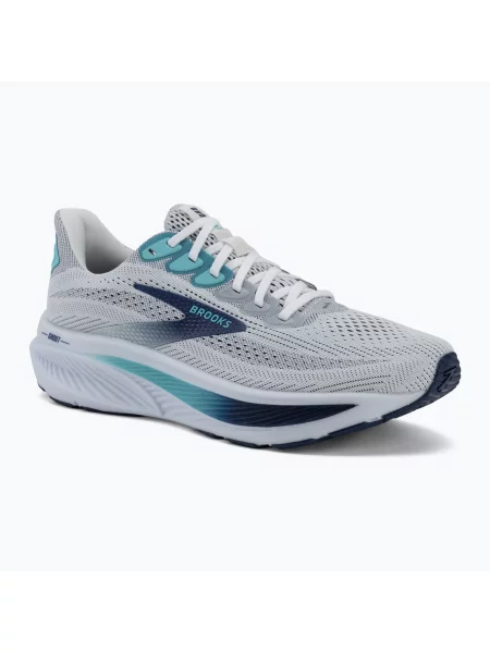Мъжки обувки за бягане Brooks Ghost 17 white/beacon blue/ipanema бяло