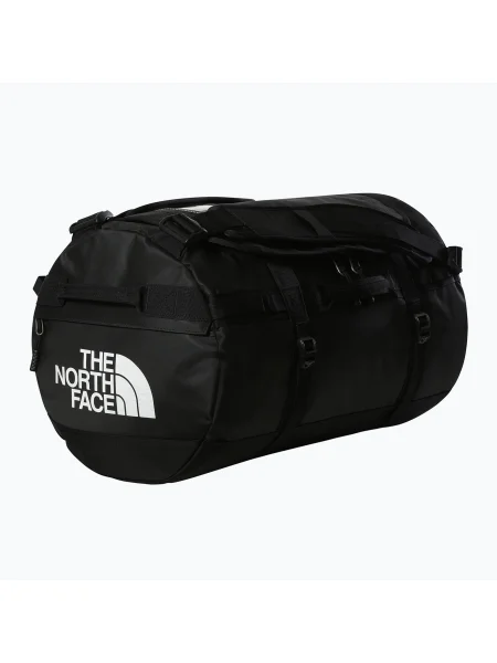 Cestovná taška The North Face Base Camp Duffel S 50 l black/white/npf biela