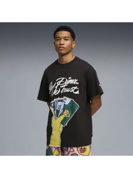 PUMA koszulka Commissioner Dylan IV Odzież S czarny