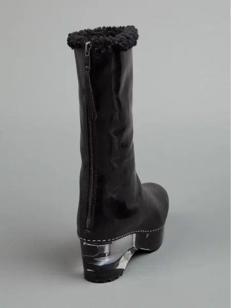 Botine Premiata cu platformă negru