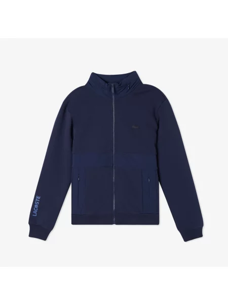 Lacoste Bluza Regular Fit Z Kapturem W Kolorze Granatowym granatowa