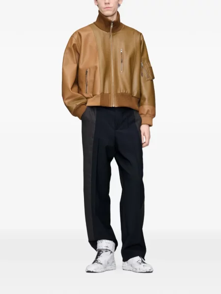 Geanta de piele Maison Margiela maro