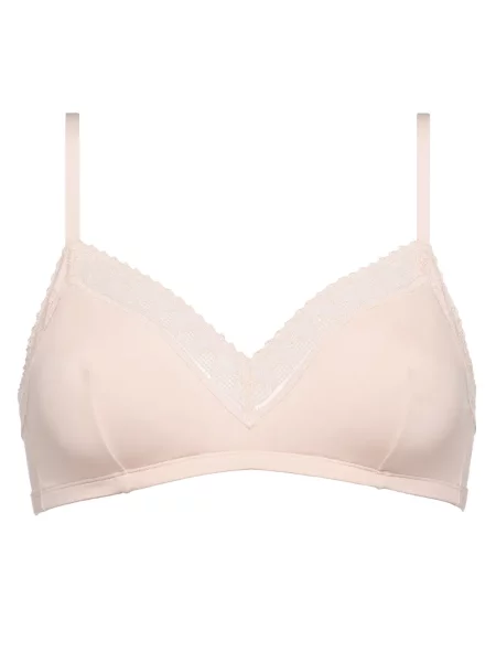 Sutien triunghi Eres din dantelă roz