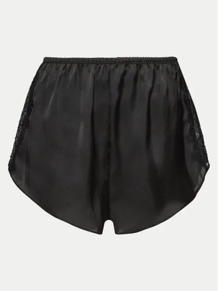 Hunkemöller Pantaloni scurți pijama Satin negru