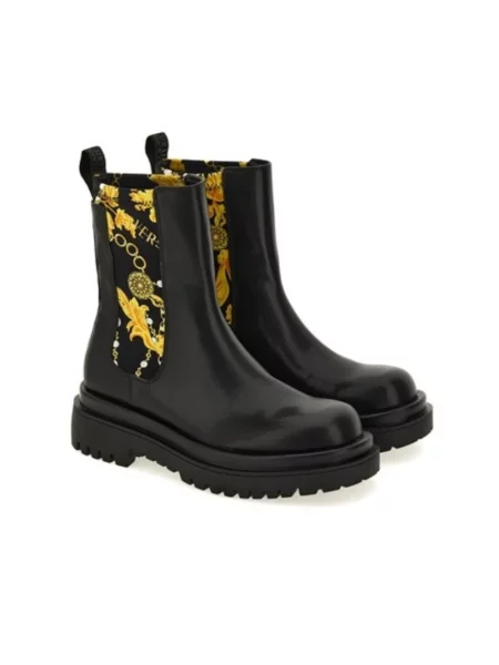 Botki Versace Jeans Couture czarne