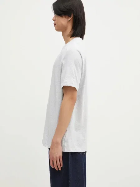Adidas T-Shirt Premium Essentials Loose Fit γκρι
