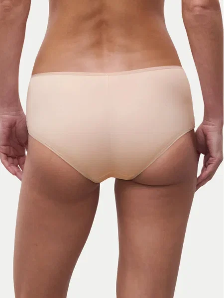 Virágos boxeralsó Chantelle bézs