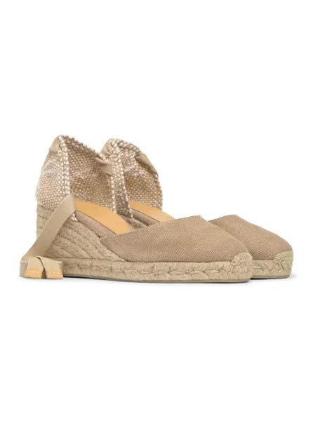 Espadryle Castañer beżowe