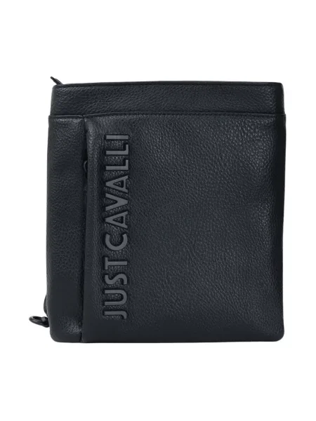 Kompaktowa torba crossbody Just Cavalli czarna
