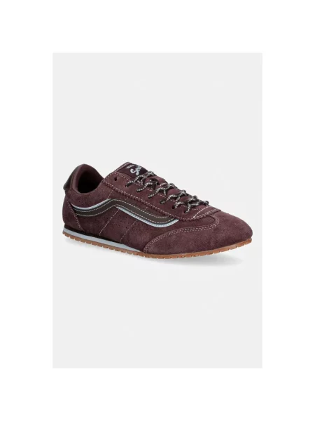 Sneakersy Vans zamszowe brązowe