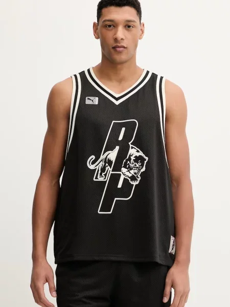 Puma tricou Represent negru