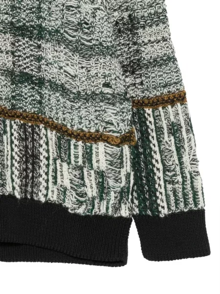 Cardigan Junya Watanabe cu decolteu în V negru