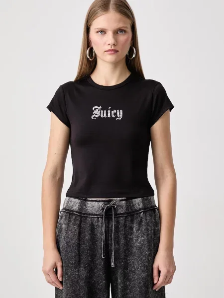 Juicy Couture футболка жіноча з віскозою OLD GOTHIC JUICY BABY