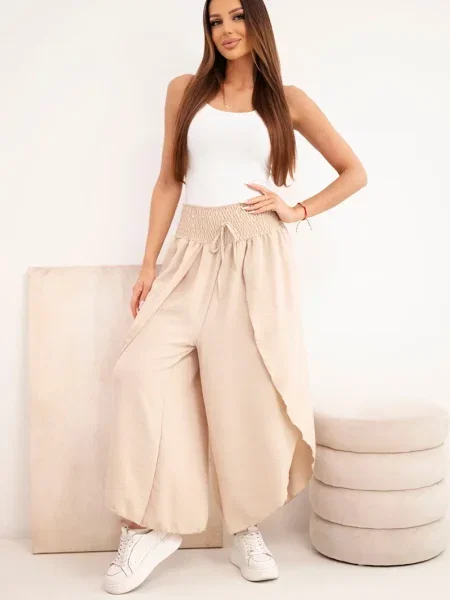 Pantaloni Kesi Włoski alb