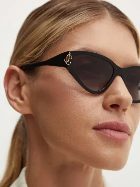 Сонцезахисні окуляри Jimmy Choo чорний