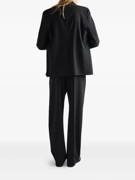 Pantaloni Prada de lână negru