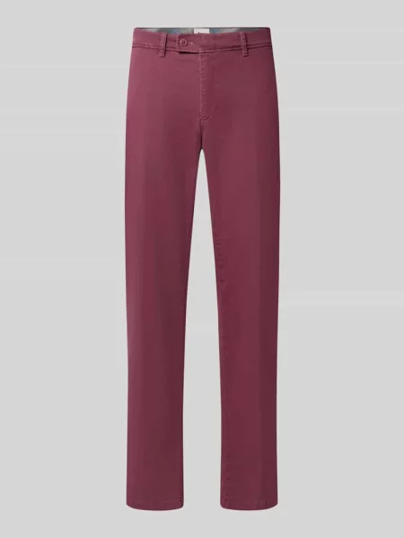 Chinosy o kroju regular fit z mieszanki bawełny model Evans' Brax