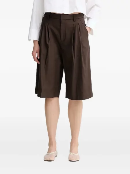 Szorty A.l.c. plisowane brązowe