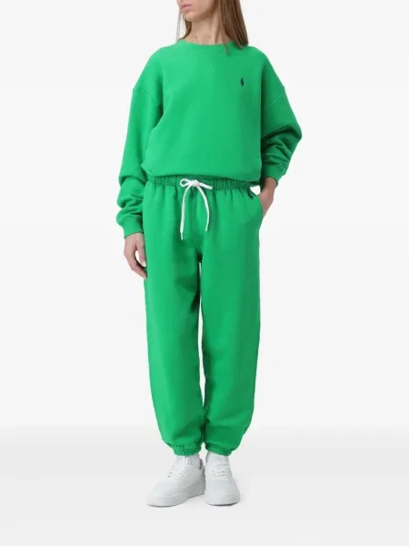 Суичър с качулка Polo Ralph Lauren бродиран черно