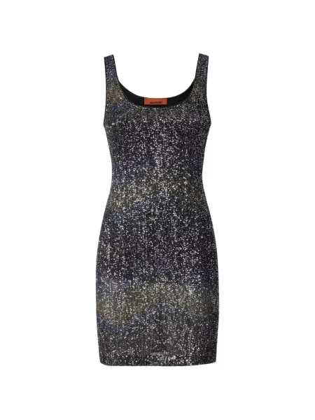 Rochie mini Missoni cu paiete negru