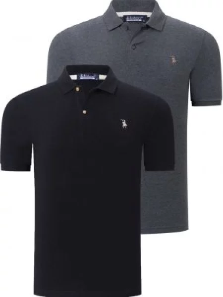 Polo majica Dewberry črna