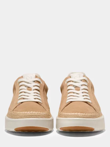Кожаные кеды Cole Haan бежевые