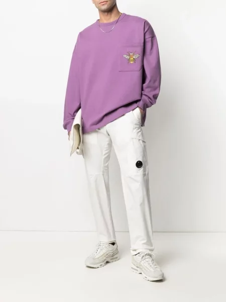 Hanorac Timberland cu broderie violet