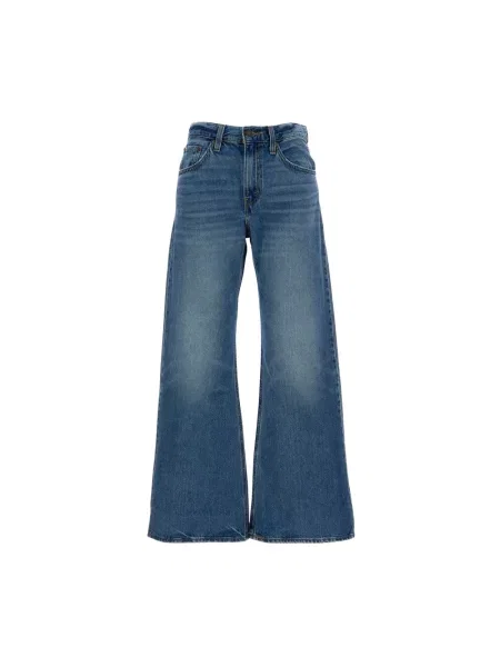 Szerokie jeansy Levi's niebieskie