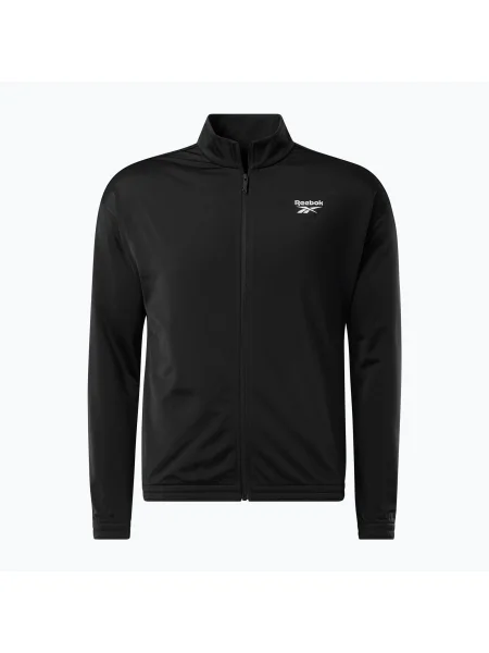 Мъжки суитшърт Reebok Identity Vector Knit night black/white бяло