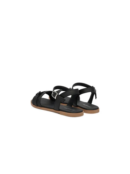 Szandál Calvin Klein Velcro Sandal fekete
