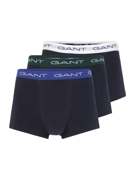 GANT Boxeri bleumarin / gri / verde / alb