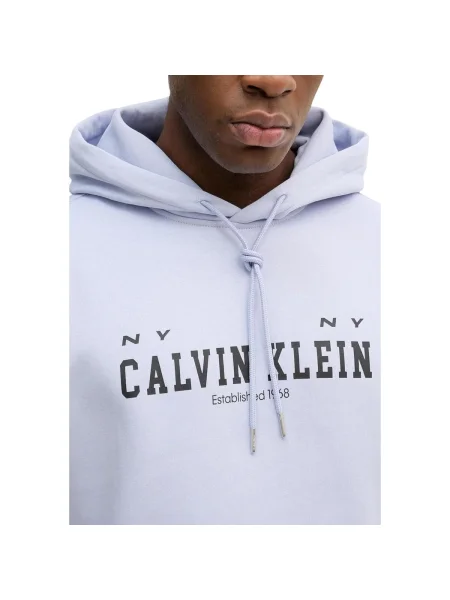 Geacă de blugi Calvin Klein Jeans violet
