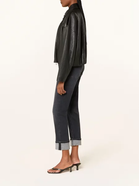 7 For All Mankind Úzké Džíny Relaxed Skinny carbon storm