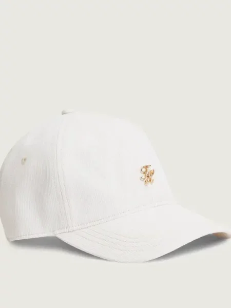 TOMMY HILFIGER Șapcă / alb bej