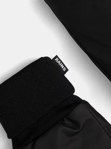 Rains rękawiczki Alta Puffer Mittens czarny