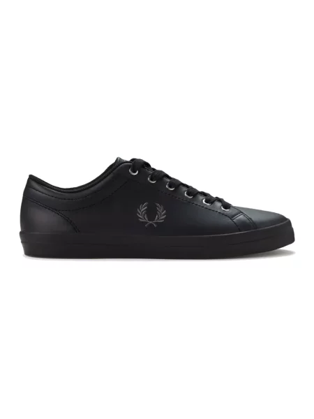 Sneakersy Fred Perry skórzane czarne