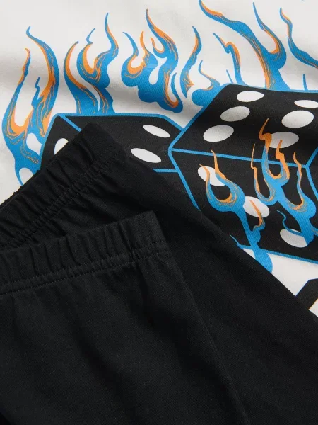 Пижама Reserved с принтом