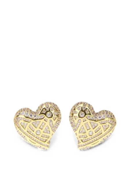 Cercei Vivienne Westwood cu motiv cu inimi
