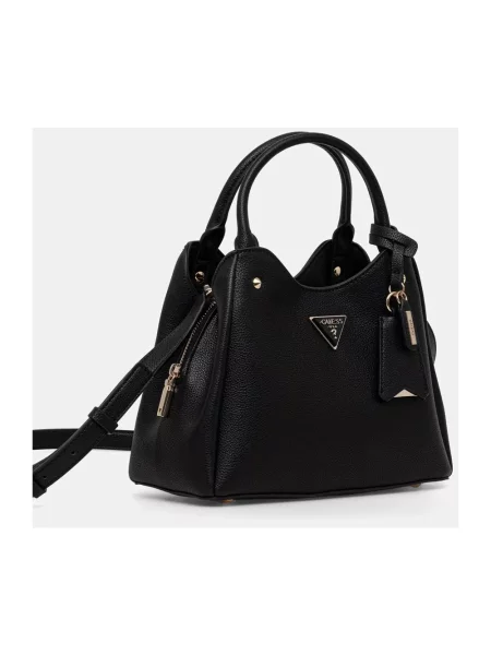Guess torebka MERIDIAN czarna