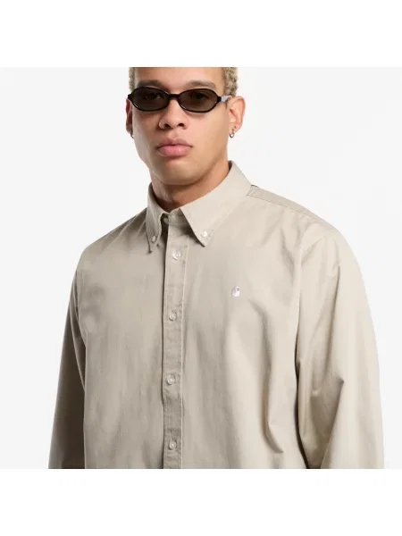 Košile Carhartt WIP L/S OG Madison Shirt UNISEX Fleur De Sel L