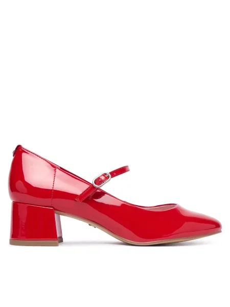 Полуботинки Tamaris красные