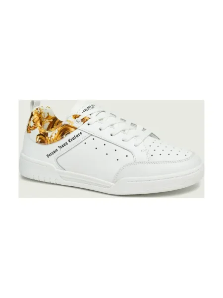 Versace Jeans Couture Teniși din piele FONDO BROOKLYN DIS. 63 alb