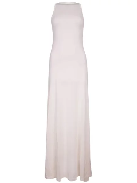 Rochie maxi Jacquemus de costum alb