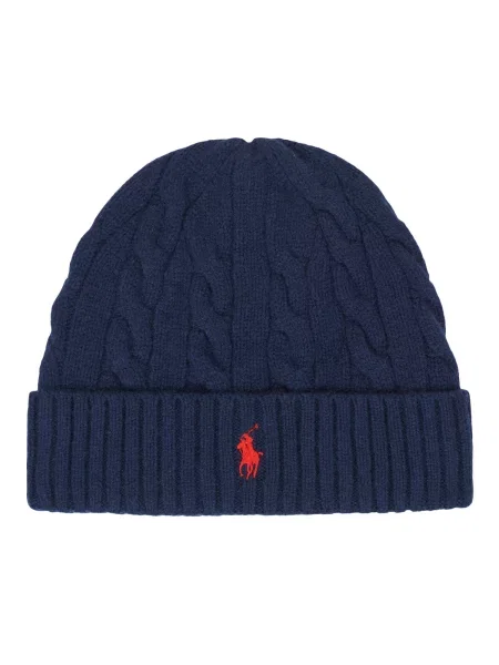 Čepice Polo Ralph Lauren Tmavomodrá modrý