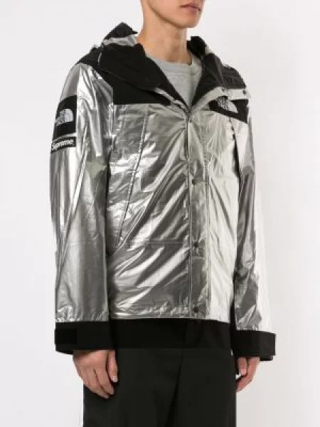 Parka Supreme stříbrná