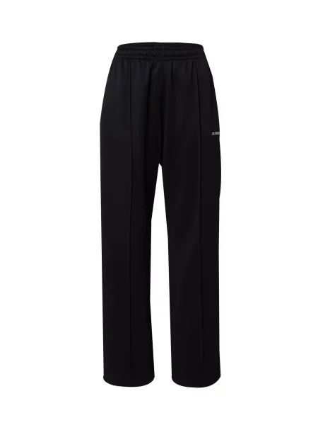 GUESS JEANS Pantaloni / alb negru