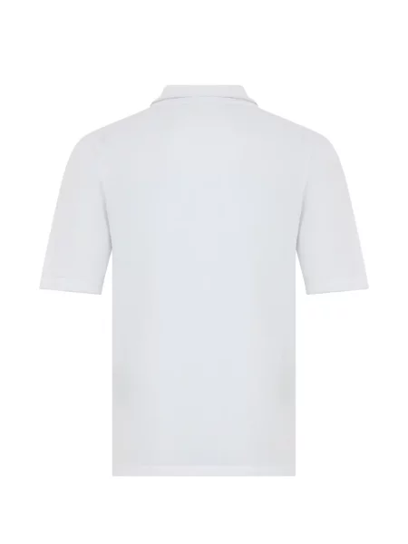 Gulerat tricou polo Fedeli alb
